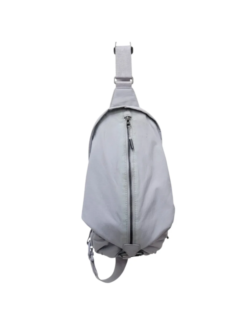 ATHLETA Women's Gray Kinetic Sling Crossbody Bag Pre-owned Condition